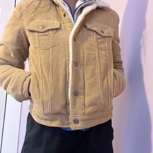 Men's Tan Corduroy Jacket